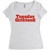 Tuesday Girlfriend Women's Triblend Scoop T-shirt