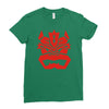 decepticon bowser   mono Ladies Fitted T-Shirt