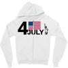 july 4 independence day Zipper Hoodie