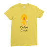 coffee chick Ladies Fitted T-Shirt
