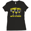 Drinks Well With Others Ladies Fitted T-Shirt