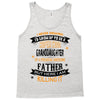 Super Cool Granddaughter Of A Freaking Awesome Father Tank Top