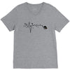 Scary Cat V-Neck Tee
