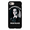 on wednesdays we wear black iPhone 8 Case