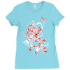 aztec quetzalcoatl Ladies Fitted T-Shirt