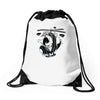 penguin pilot Drawstring Bags