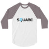 square 3/4 Sleeve Shirt