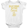 nightmare before coffee Baby Bodysuit
