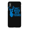 don't buck with texas funny iPhoneX Case