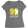 go! go! go! batle royal gaming Women's Triblend Scoop T-shirt