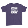 an arrow a day zombie dary Youth Tee