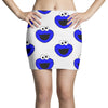 sesame street cookie monster Mini Skirts