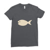 fish Ladies Fitted T-Shirt