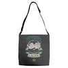lucky dragon lager Adjustable Strap Totes