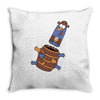 pop up knuckles1 Throw Pillow
