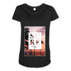 Surf Paradise City Maternity Scoop Neck T-shirt