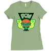green lantern pow Ladies Fitted T-Shirt