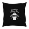 choose cremation Throw Pillow