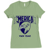 'merica Ladies Fitted T-Shirt