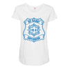 superhero new parents Maternity Scoop Neck T-shirt
