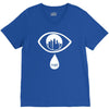 m83 midnight city eye design V-Neck Tee