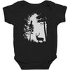 the woods Baby Bodysuit