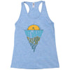 let the sea, set you free Racerback Tank