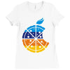pizza! pizza! Ladies Fitted T-Shirt