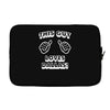 this guy loves dallas Laptop sleeve