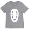 no face noface spirited away chibli manga anime tee V-Neck Tee
