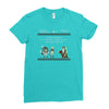 the holy grail is in another castle Ladies Fitted T-Shirt