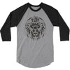 lion el rich eyes 3/4 Sleeve Shirt