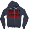 dead nation Zipper Hoodie