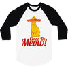 cinco de meow cinco de mayo 3/4 Sleeve Shirt
