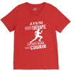 courir V-Neck Tee