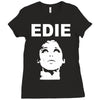 edie sedgwick retro Ladies Fitted T-Shirt