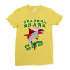Grandma Shark -Shark Do Do Do Ladies Fitted T-Shirt