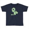 alien believe space sci fi ufo nerd Toddler T-shirt