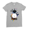 who loves poodle Ladies Fitted T-Shirt