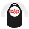 black red 3/4 Sleeve Shirt