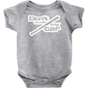 don&acute;t touch my car Baby Onesie