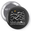 camp fire Pin-back button