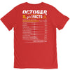 October Girl Facts Scorpio V-Neck Tee