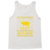 ugly sweater party beer bear funny Tank Top