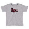 red doc marten skinhead boots, ideal birthday present or gift Toddler T-shirt