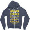 Ewing Sarcoma Awareness Zipper Hoodie