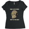 skullet Women's Triblend Scoop T-shirt