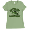 bass look big Ladies Fitted T-Shirt