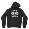 our volleyballs are bigger Youth Hoodie
