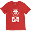 pug life V-Neck Tee